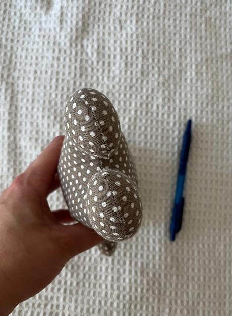 Handmade látkový koník a medveď,