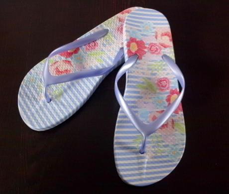 Kvetinkové žabky - veľ. 38/39, f&f,39