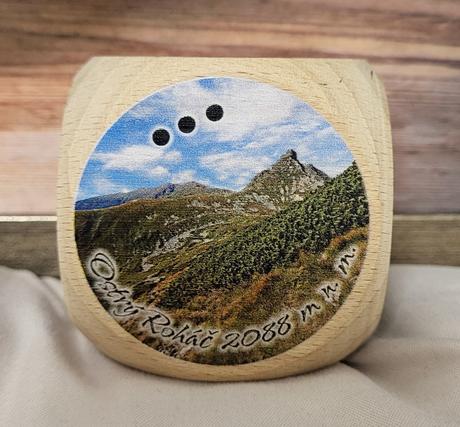 Kocka s krásami slovenska - suvenír, 