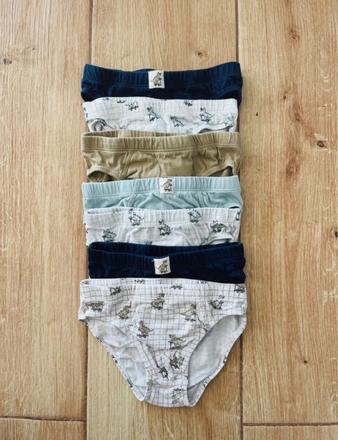 Slipy slipky 7ks hm nové 92, h&m,92