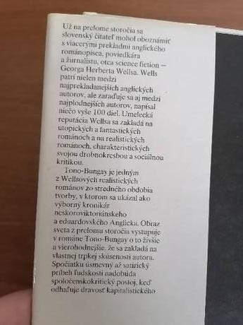 Kniha tony bungay, 