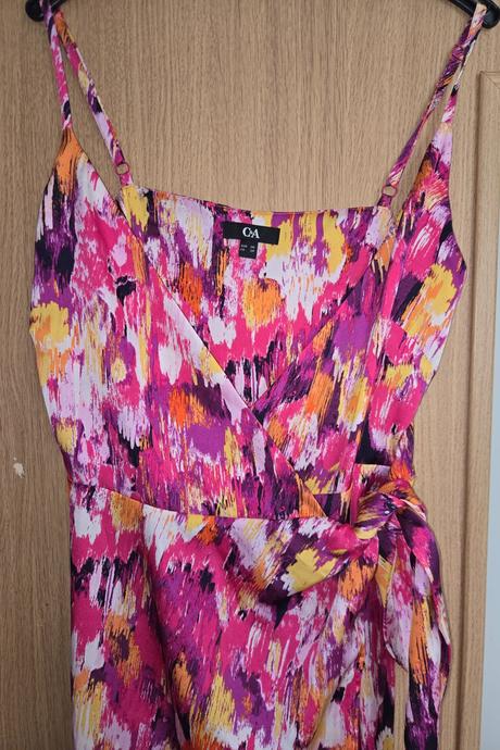 Saténové šaty vel.36, c&a,36