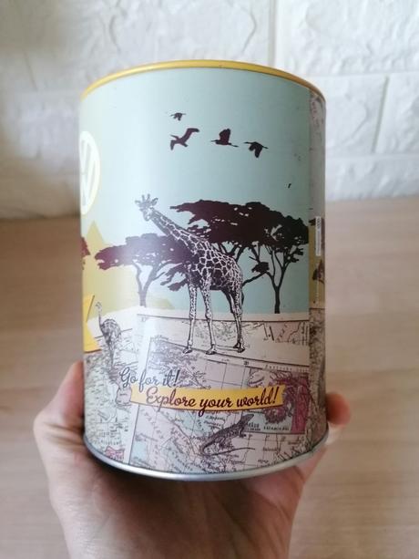 Plechová retro pokladnička / šporkaska, 