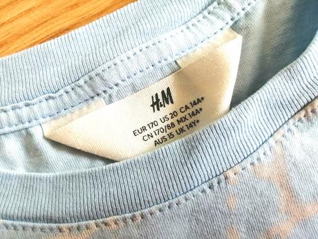 Chlapčenské tričko h&m, veľ. 170, svetlomodré, h&m,170