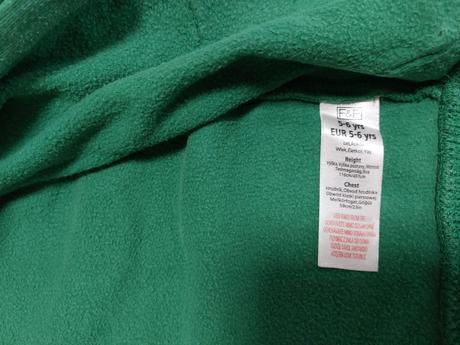 Zelená mikina veľ. 116, f&f,116