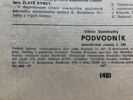 Dobrodružné romány 4ks, 