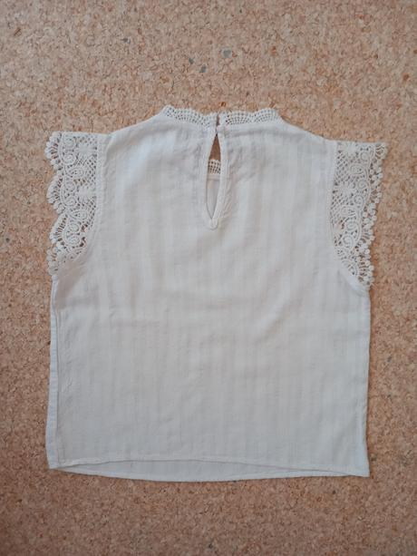 Biela letná blúzka 134/140, 134
