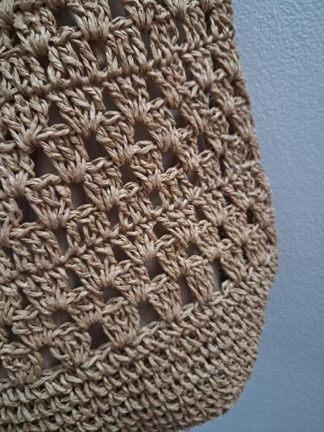 Letná háčkovaná taška cez rameno, 