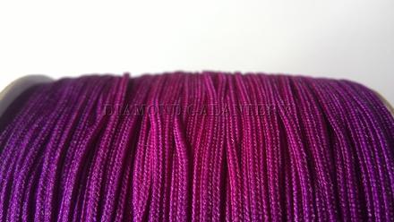 Shamballa šnúrka nylonová 1,5 fialová, 