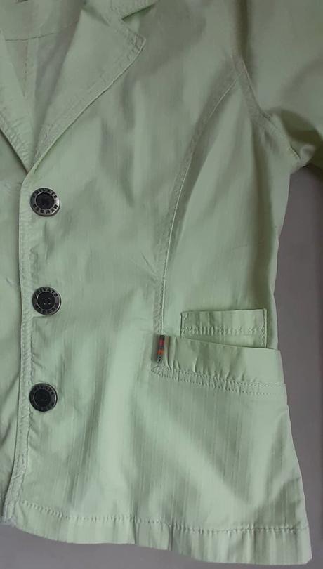 Žlto-zelené letné sako, 42