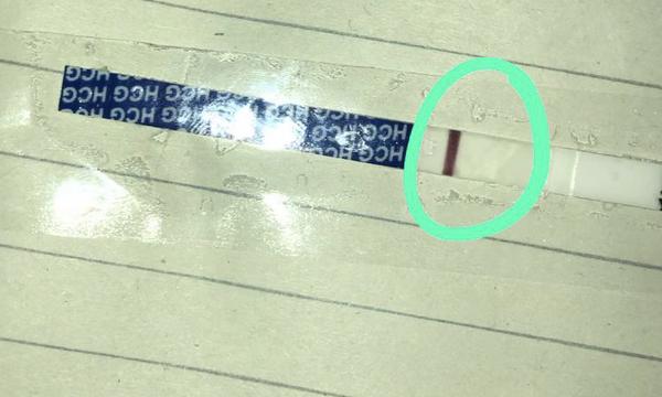 Som podľa testu tehotná?