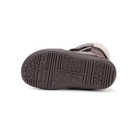 D.d. step - vysoké zimné topánky 063 bronze, d.d.step,25 - 30