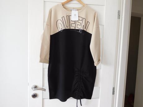 Šaty trikotové dámske  dv. farebné 38 bavlnené, 38