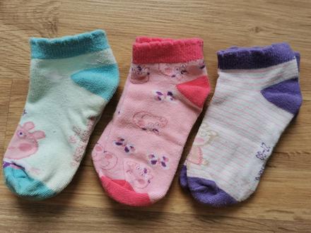 Dievčenské peppa ponožky 27-30, 28