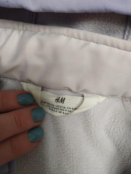 Vetrovka pre dievčatá, h&m,116