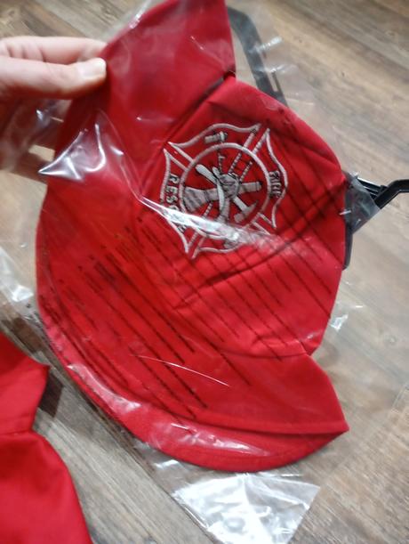 Hasičský kostým na karneval, 