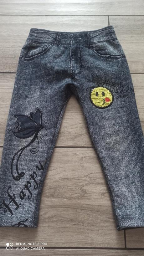 Zateplené legíny 98/104, 98