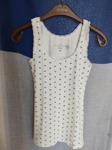 Tielko s námornickym motívom, h&m,m