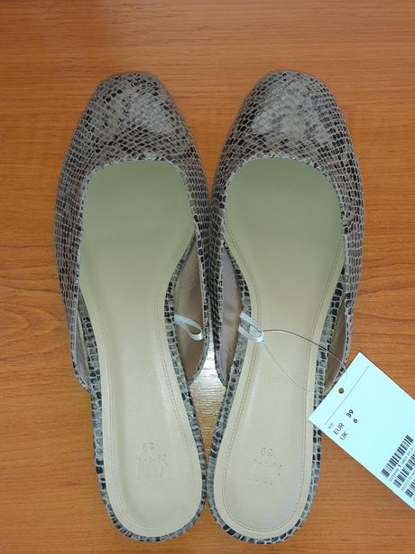 Šlapky, h&m,39