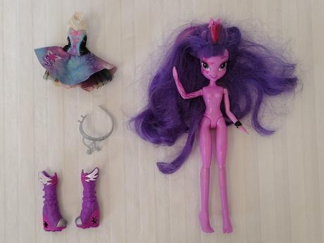Retro bábika twilight sparkl equestria hasbro 2014,