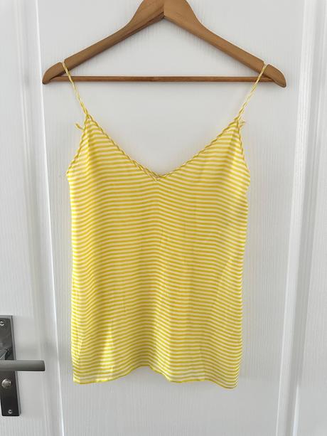 Hodvábny top s ramienkami genny, s