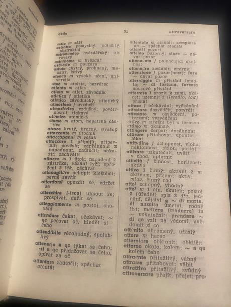 Italsko-český a česko-italský kapesní slovník, 