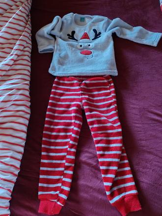 Teplé pyžamko 110 /116, pepco,110
