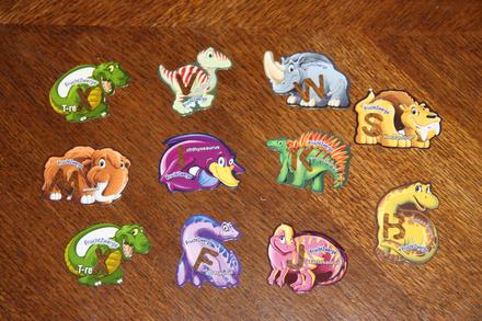 Magnetky fruchtzwerge dinosaury,