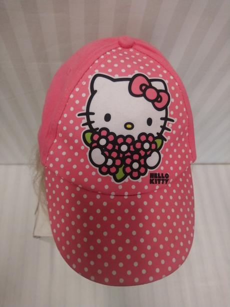 Ružová šiltovka č. 629, hello kitty, sanrio, 54 cm, sanrio,54
