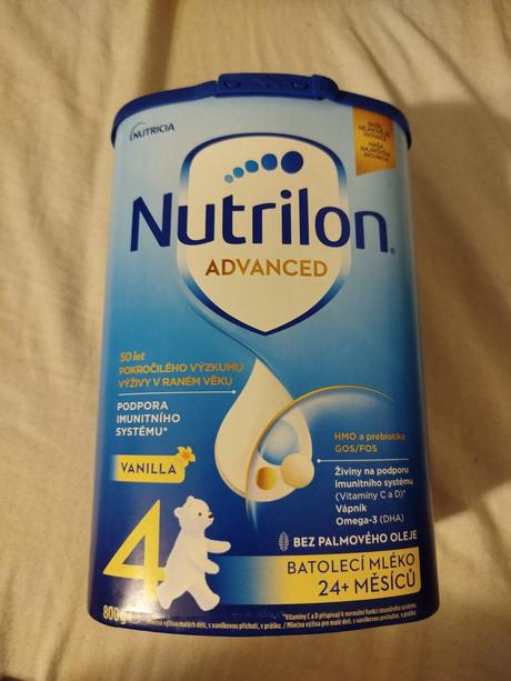 Nutrilon 4 advanced vanilka 800 g, 