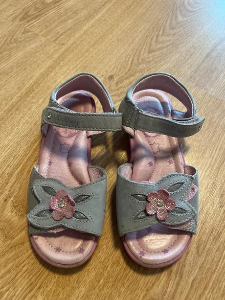 Sandalky dd step 30 kožene, d.d.step,30