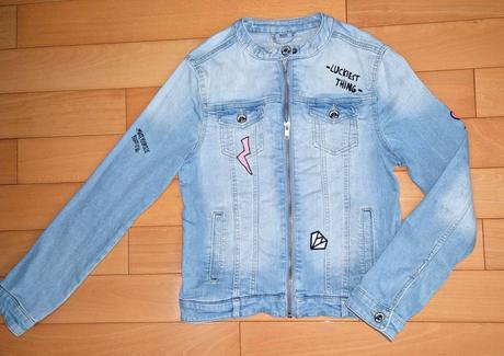 Riflová bunda, c&a,140