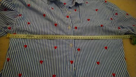 Košeľa so srdiečkami m, m