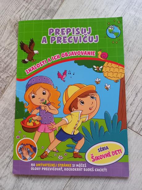 Knihy s aktivitami a úlohami pre predškolákov, 