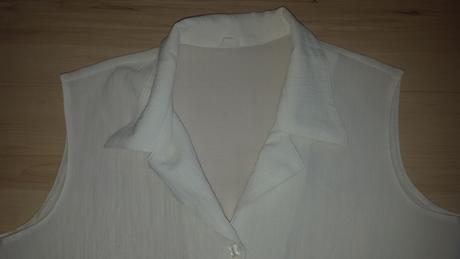 Biely blúzkový top, m