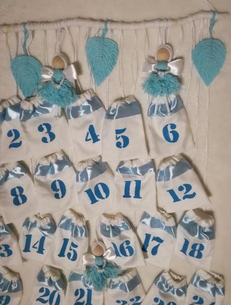 Adventný kalendár v modrom, 
