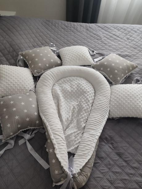 Hniezdo do postieľky, šírka (cm): 60,dĺžka (cm): 100