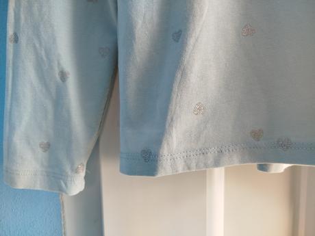Tričko so srdiečkami 134/140, h&m,134