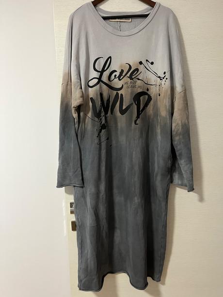 Teplakové šaty vdr, l