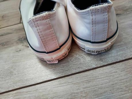 Biele tenisky velkost 39, 39