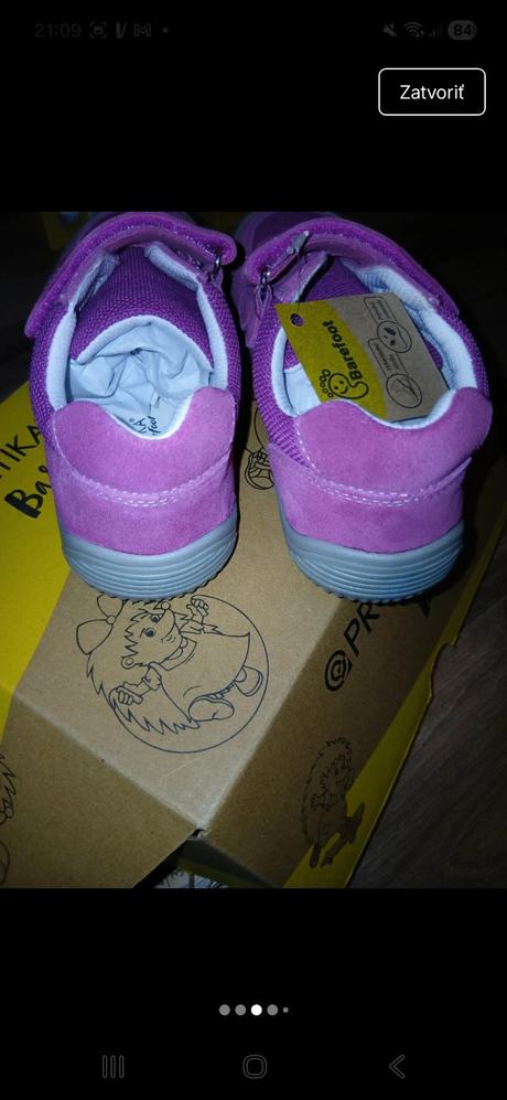 Nové ptotetika barefoot topánky, protetika,35