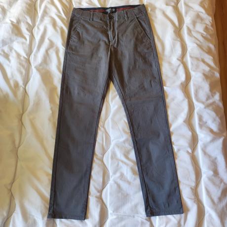 Nohavice h&m veľ 158 šedé top stav, h&m,158