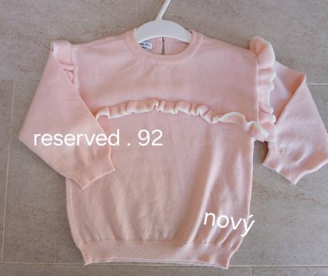 Nový pulovrík, reserved,92