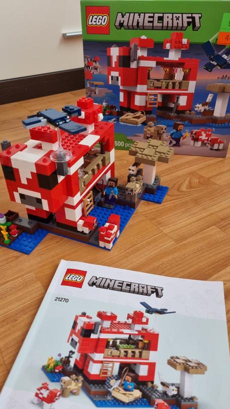 Lego minecraft 21270 hubový dom, 