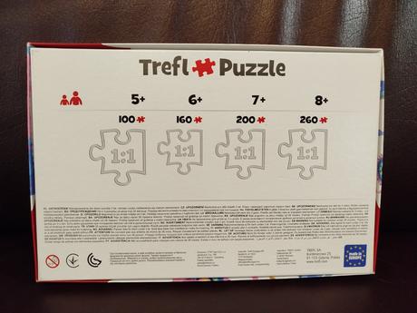Pekné puzzle lama 100ks - značka trefl, 