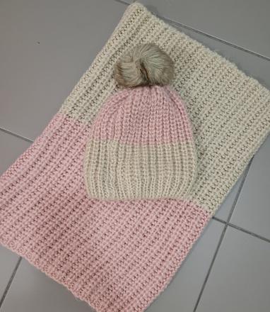 Set ciapka + sal 2- 5 rokov, 98