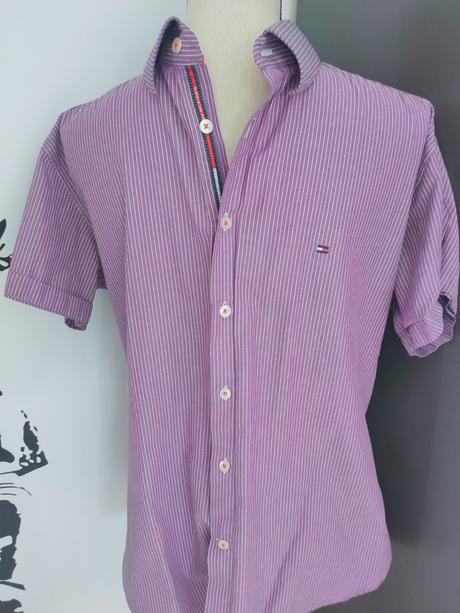 Košela bavlneno satenová, tommy hilfiger,m