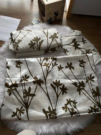 Satenove obliečky na dvojpostel, šírka (cm): 140,dĺžka (cm): 200