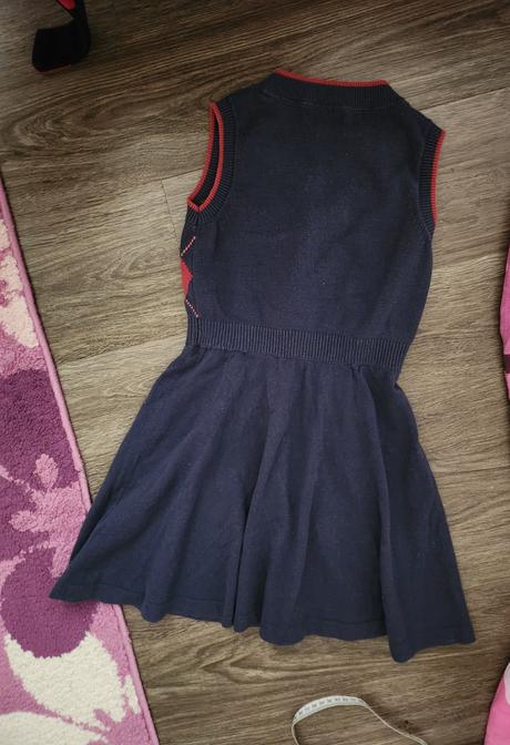 Upletové šaty tommy hilfiger, tommy hilfiger,122