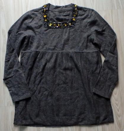 Pletená tunika/svetrík, 38 - xl
